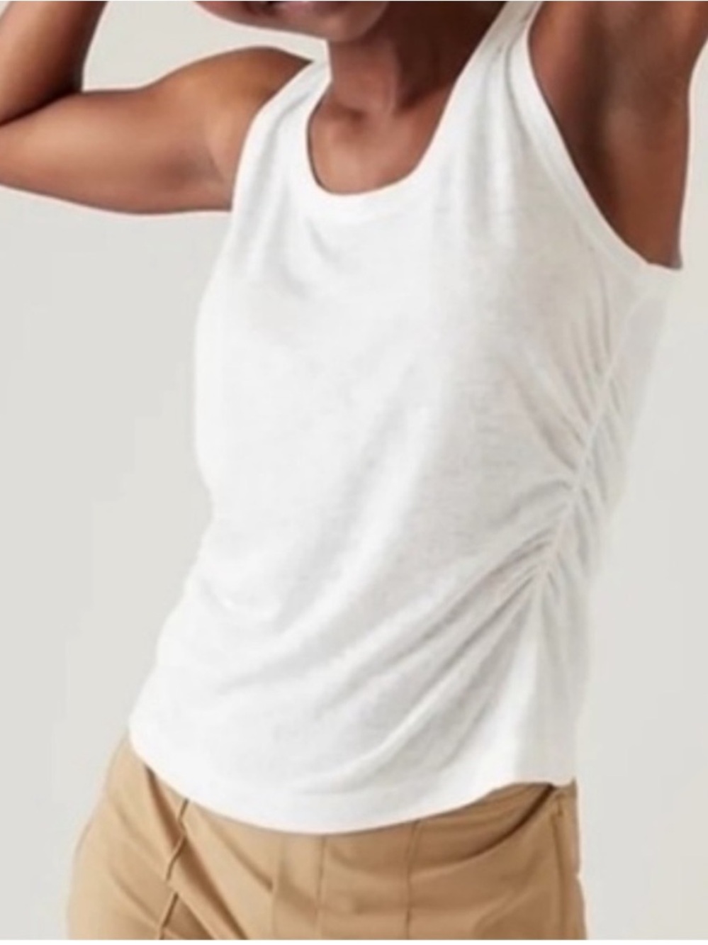 NWT Athleta Breeze Ruched Tank Top | Small